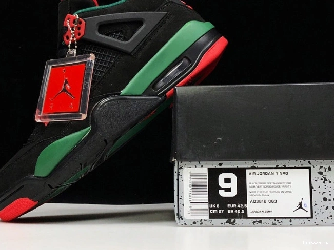 Green-Varsity 4 AQ3816-063 NRG Black Gorge Air Red Jordan 0207